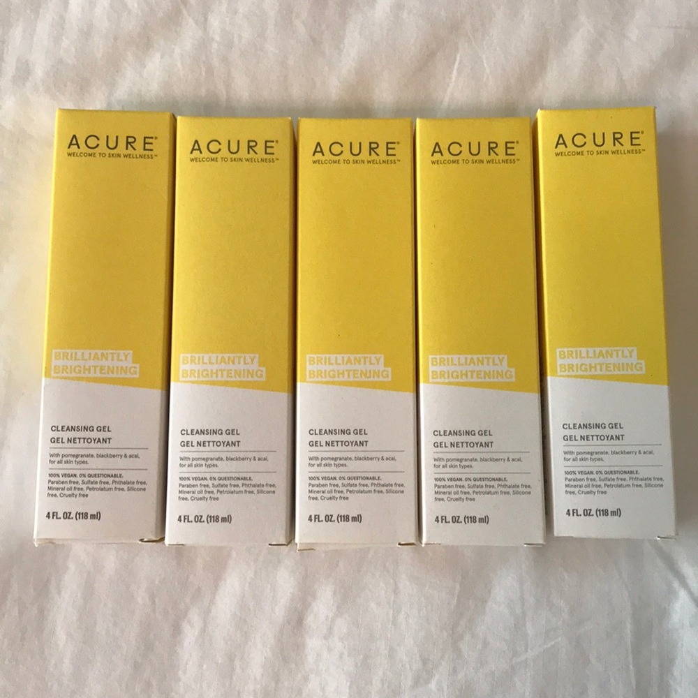 Acure Brilliantly Brightening Gel Cleanser